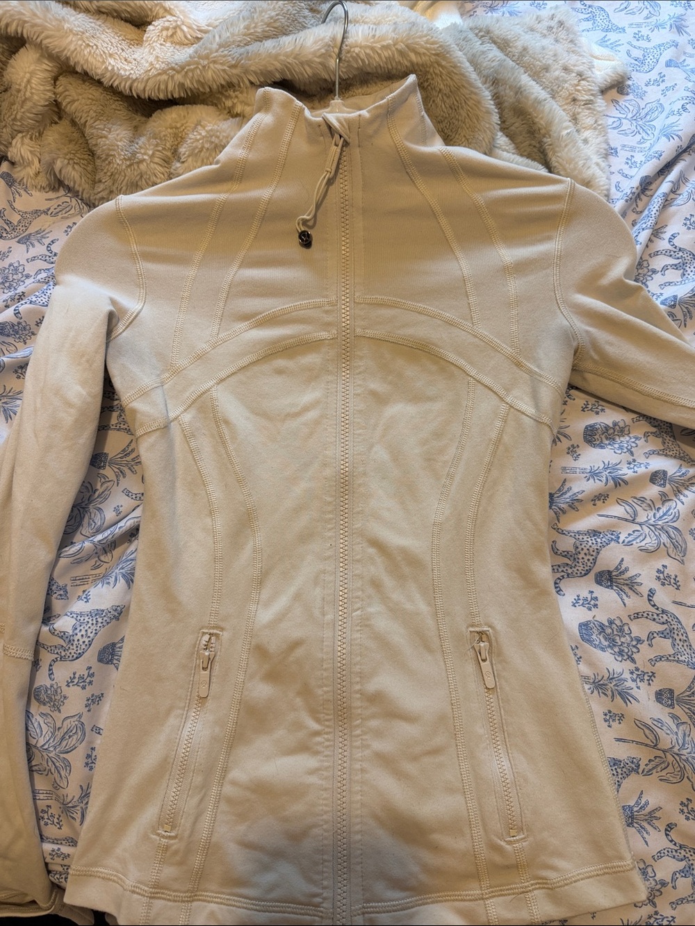 White ivory define jacket